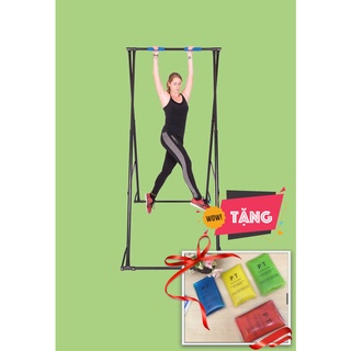 Xà Đơn Xếp Khánh Trình Cho Người Cao Từ 1m40 - 1m80 KT1.1518 - Tặng Túi Chườm Nóng Chữa Đau Mỏi Lưng, Cổ Vai Gáy