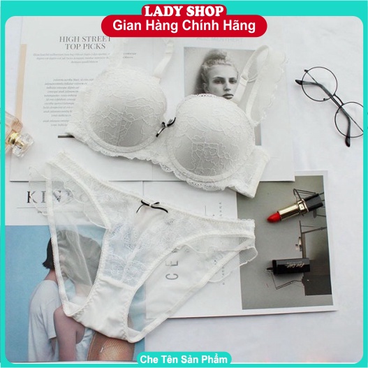 Bộ đồ lót CenKa cao cấp  💥CÓ LÓT XOÀI SIÊU ĐẨY 💥 Ren bèo mút xoài siêu nâng ngực và tạo khe. | BigBuy360 - bigbuy360.vn