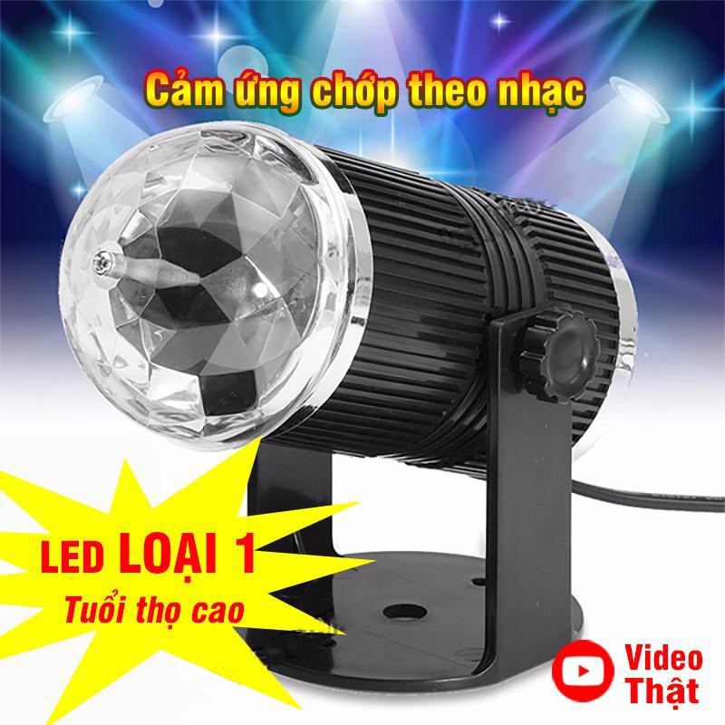 Đèn Led Mini Stage Light cảm ứng theo nhạc - đèn cảm ứng