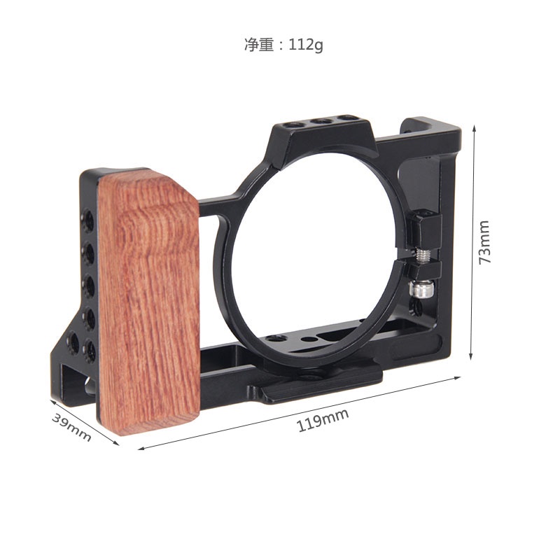 Khung Hợp Kim Nhôm Gắn Máy Ảnh Sony ZV1