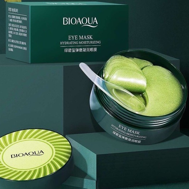 Hộp 60 Miếng Mặt Nạ Dưỡng Mắt, Giảm Quầng Thâm, Bọng Mắt, Nhăn Mắt Của Bioaqua | BigBuy360 - bigbuy360.vn