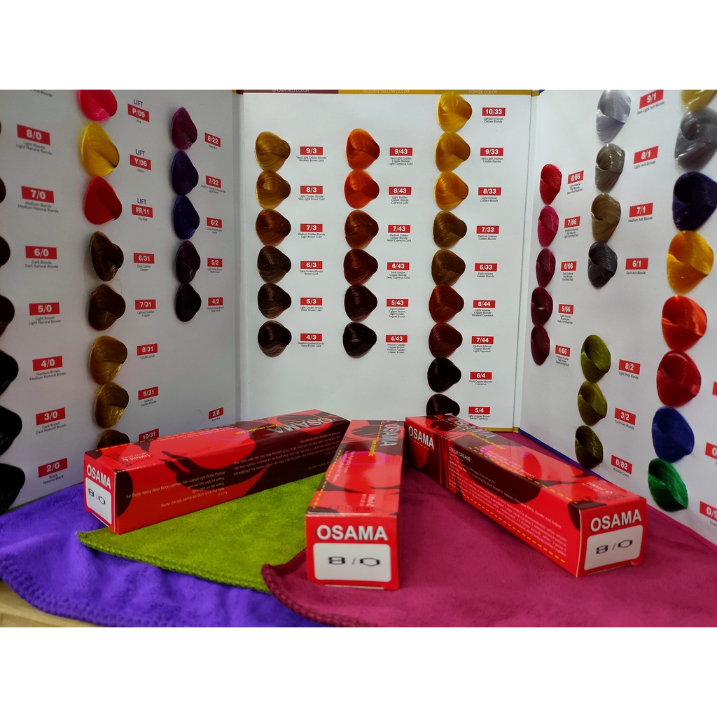 Màu nhuộm Osama không có oxy đi kèm