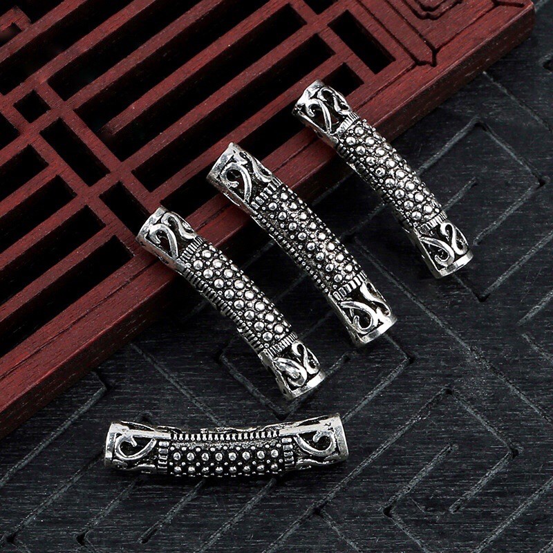 [FREE SHIP] Charm ống bạc cao cấp - Hàng siêu đẹp loại 1 PH323