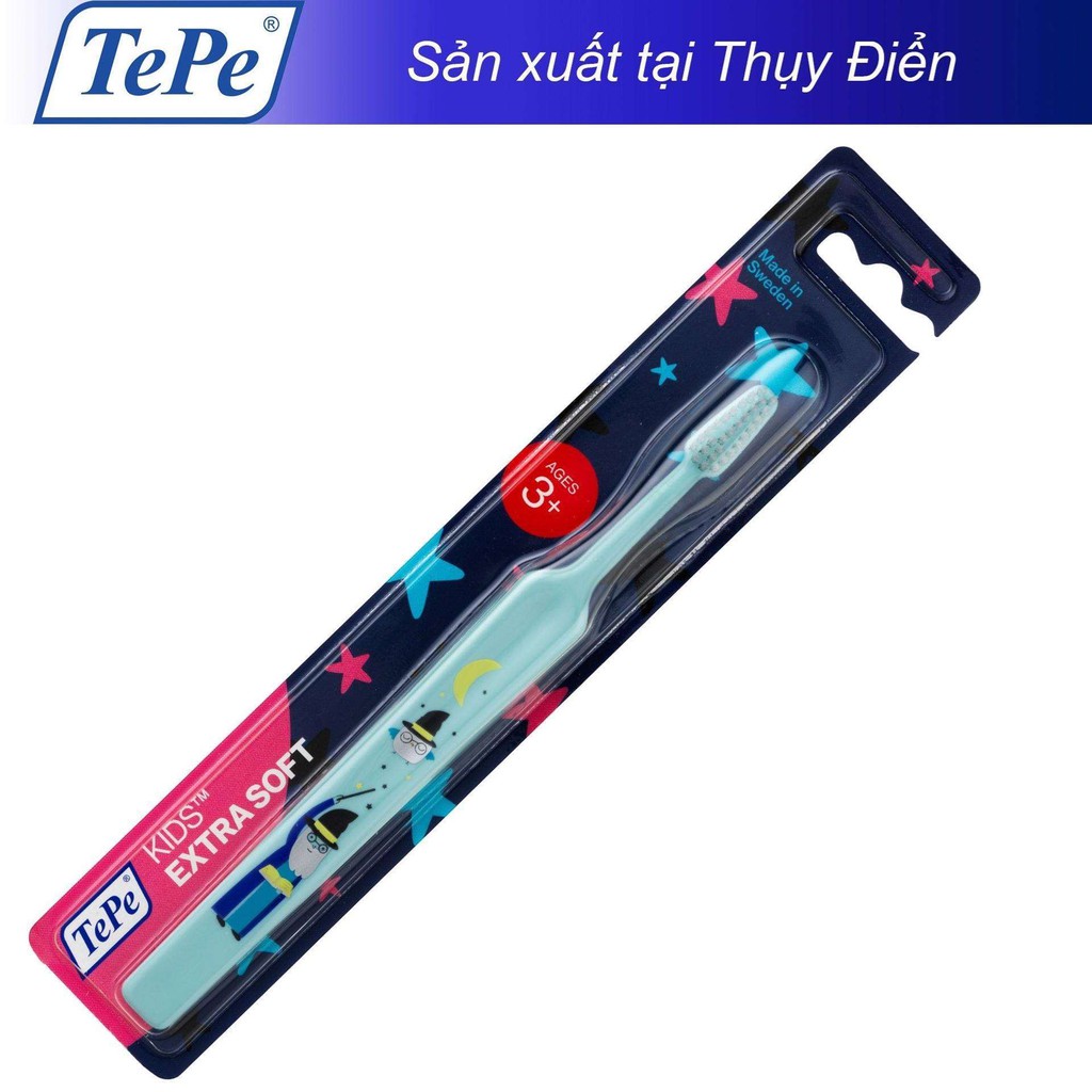 Bàn Chải Đánh Răng Siêu Mềm Cho Trẻ Trên 4 Tuổi Tepe Kid X-Soft