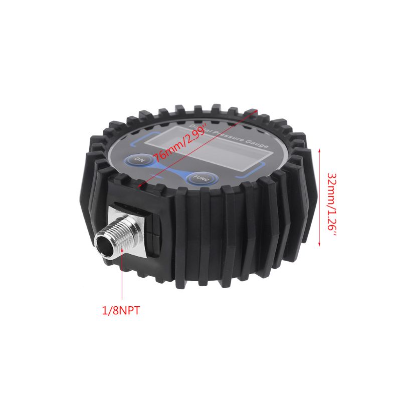 Đồng hồ đo áp suất lốp xe hơi SPMH 0-200PSI 1/8 NPT<br />
