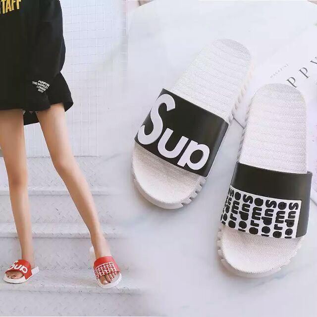 Dép supreme quai ngang siêu chất