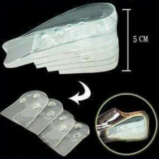 10 miếng lót giày silicon tăng chiều cao (1-5cm)