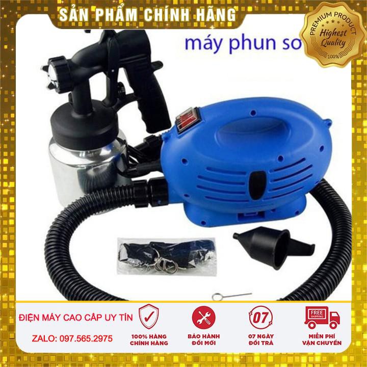 Máy Phun Sơn Cầm Tay PZ US04730 ( Xanh ) Chính hãng