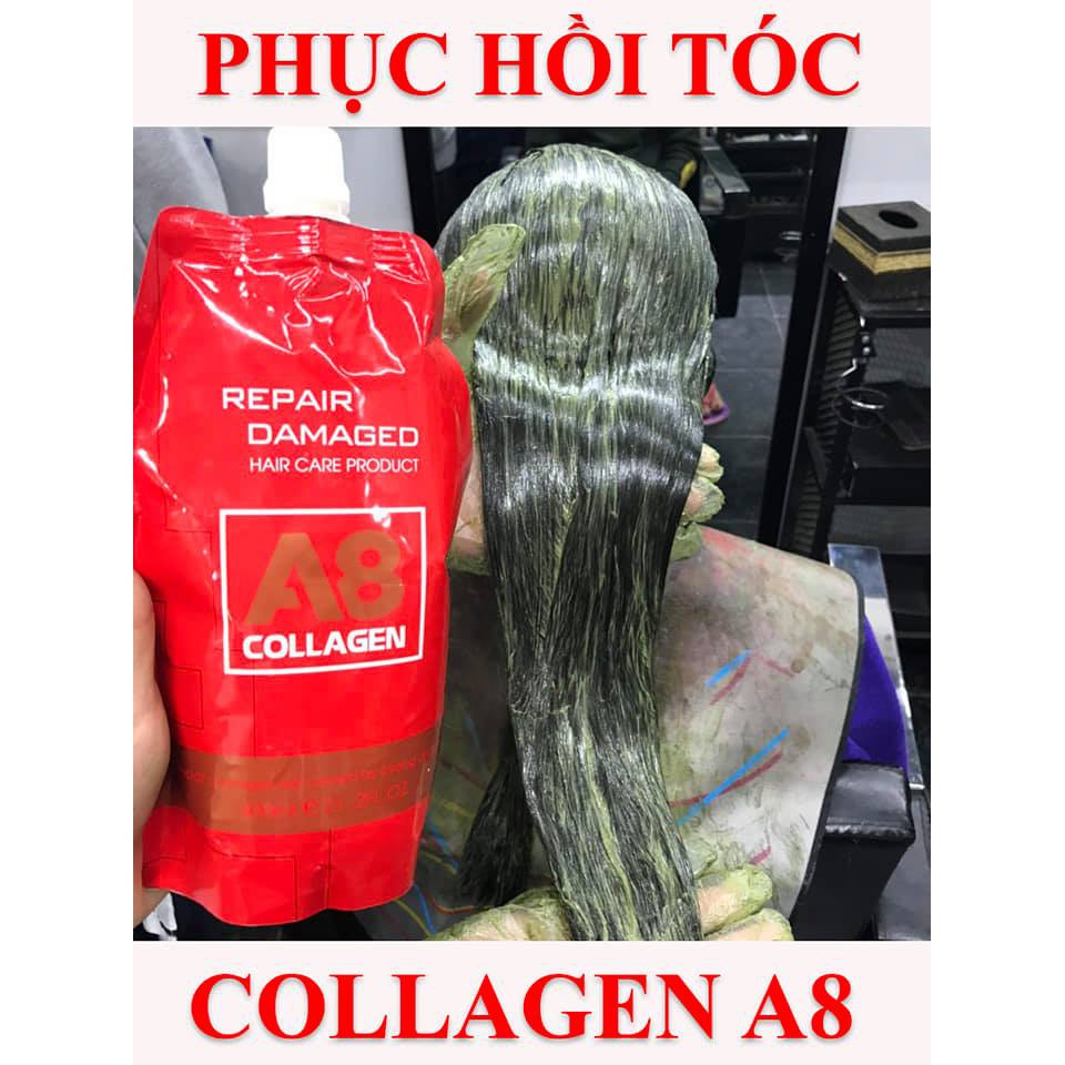 PHỤC HỒI TÓC #COLLAGEN A8 - SIÊU MỀM MƯỢT ( Mẫu mới) | BigBuy360 - bigbuy360.vn