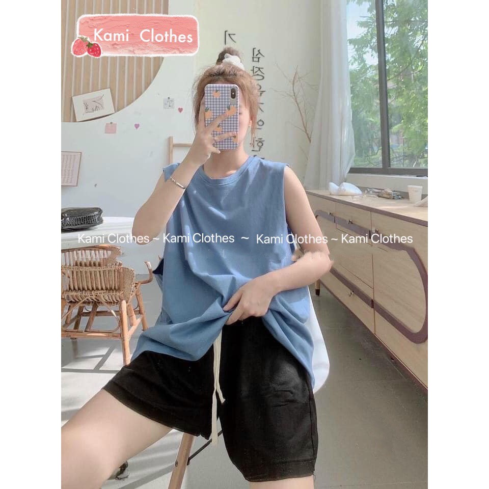 Set áo sát nách tanktop, Set áo ba lỗ và quần - KAMI Clothes | BigBuy360 - bigbuy360.vn