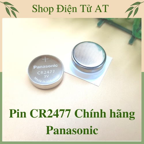 Pin Cr2477 Panasonic chuyên dùng trong điều khiển cửa ô tô, máy tính, một số thiết bị chuyên dùng nuôi nguồn PLC