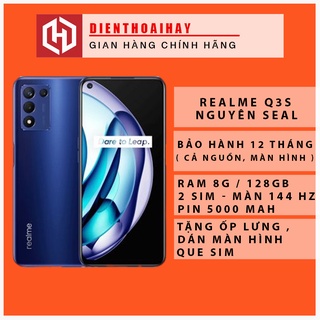 🎁BH VIP 12T🎁 Điện thoại Realme Q3s  - Snap 778G - Màn hình 144Hz - Pin 5000mAh - sạc 30W - 5G hỗ trợ Game siêu tốc