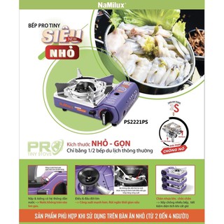 Bếp ga mini siêu nhỏ Namilux