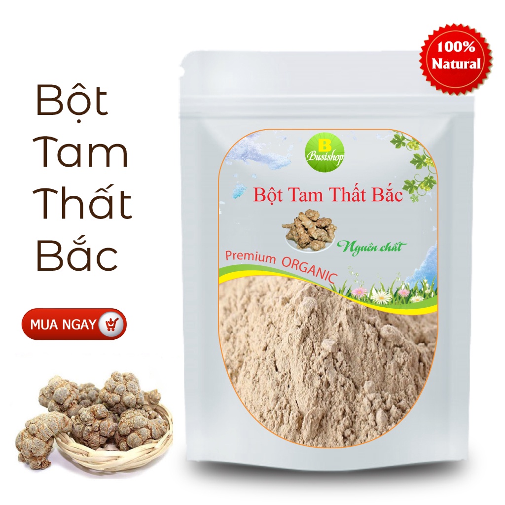 Bột Tam Thất Bắc Nguyên Chất 100g