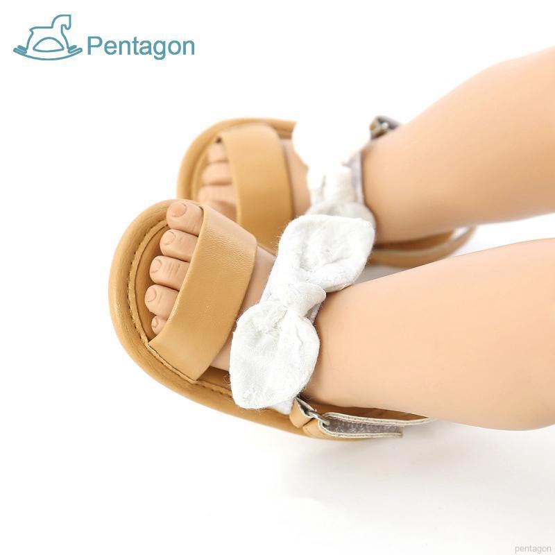 Giày Sandal Tập Đi Đế Mềm Cho Bé Gái