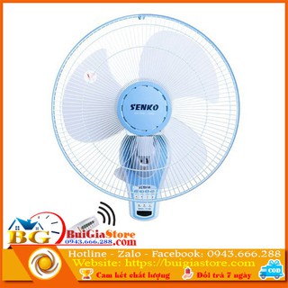 Quạt treo tường Senko TR1683 (có điều khiển)