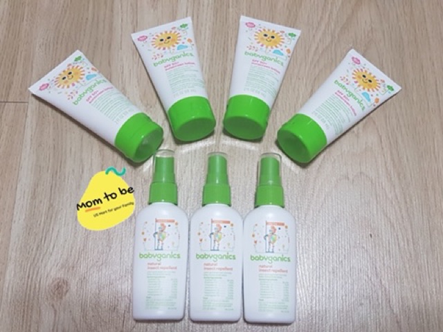 Xịt chống muỗi và côn trùng BabyGanics 59ml nhập Mỹ