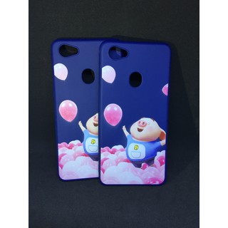 Ốp Oppo F3 F5 F7 F9 F1s F11 Pro - Ốp lưng Oppo dẻo hình heo dễ thương