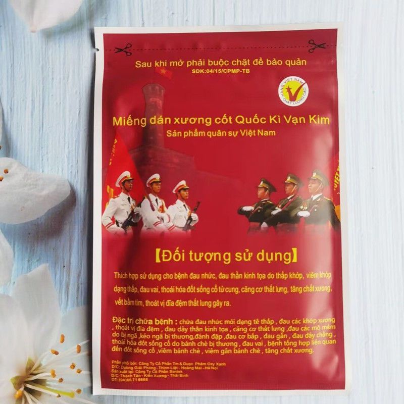 Mua 10 tặng 1.Miếng dán lính quốc kì vạn kim