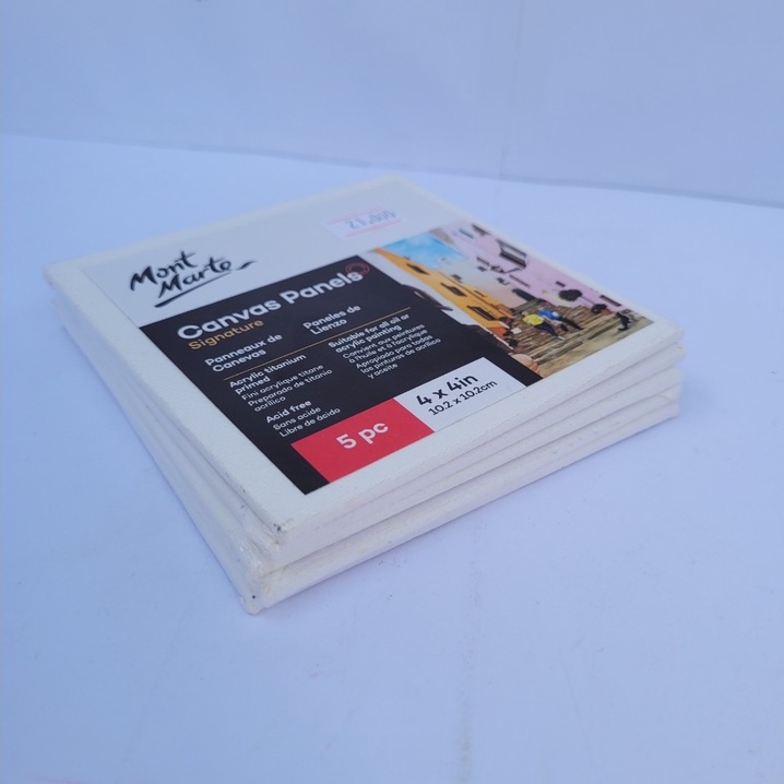 Toan căng bìa cứng Mont Marte Canvas Panel