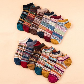 Tất thổ cẩm nữ - Nhiều mẫu họa tiết thổ cẩm cotton êm mềm bền bốn mùa hàng chất lượng