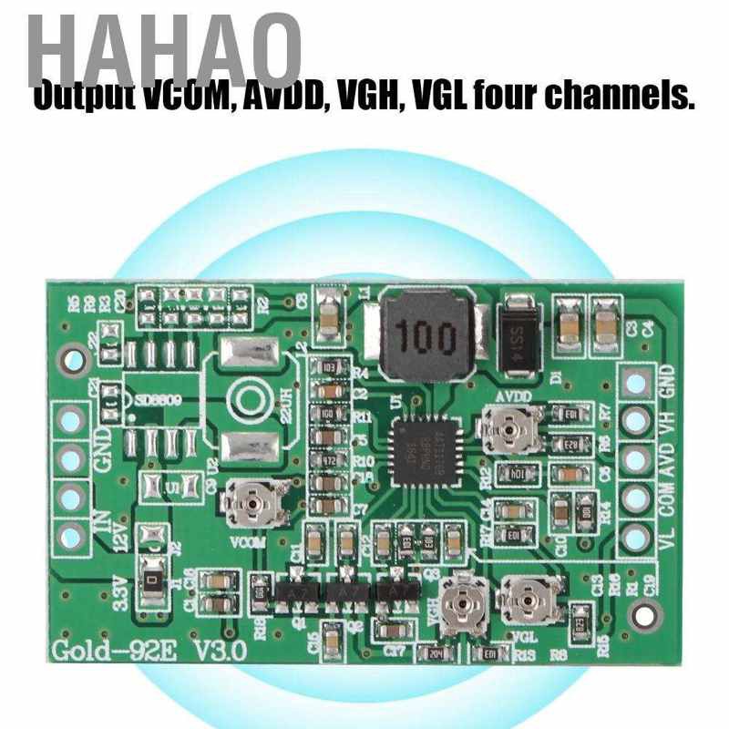 Bảng Mạch Boost 3v-5v Màn Hình Lcd Tcon Vgg Vcom Rdd 4-adjust Gold-92E Gb