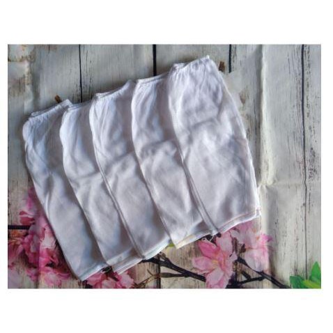 Set 5 Quần Dài Xô Mỏng Thoáng Mát Giặt Mau Khô Cho Bé 0-9kg