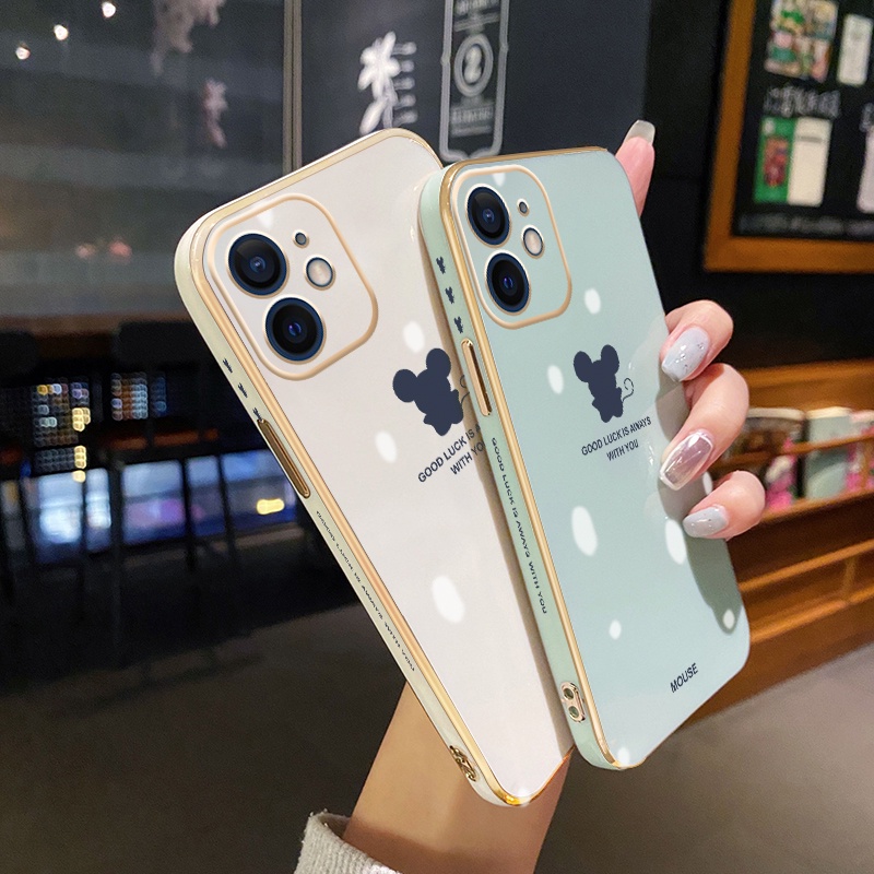 Ốp Điện Thoại Mềm Chống Sốc Viền Mạ Đơn Giản Cho TECNO POVA 2