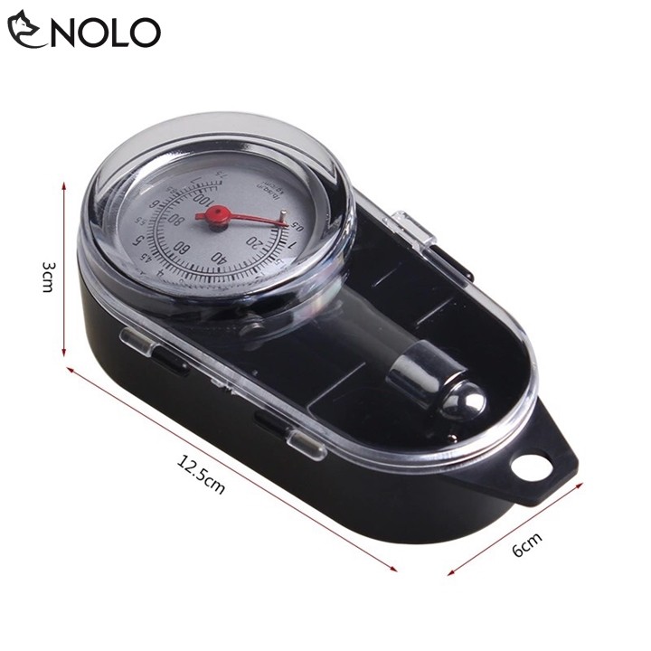 Bộ Đồng Hồ Đo Áp Suất Lốp Xe PD-01 Có Hộp Cao Cấp