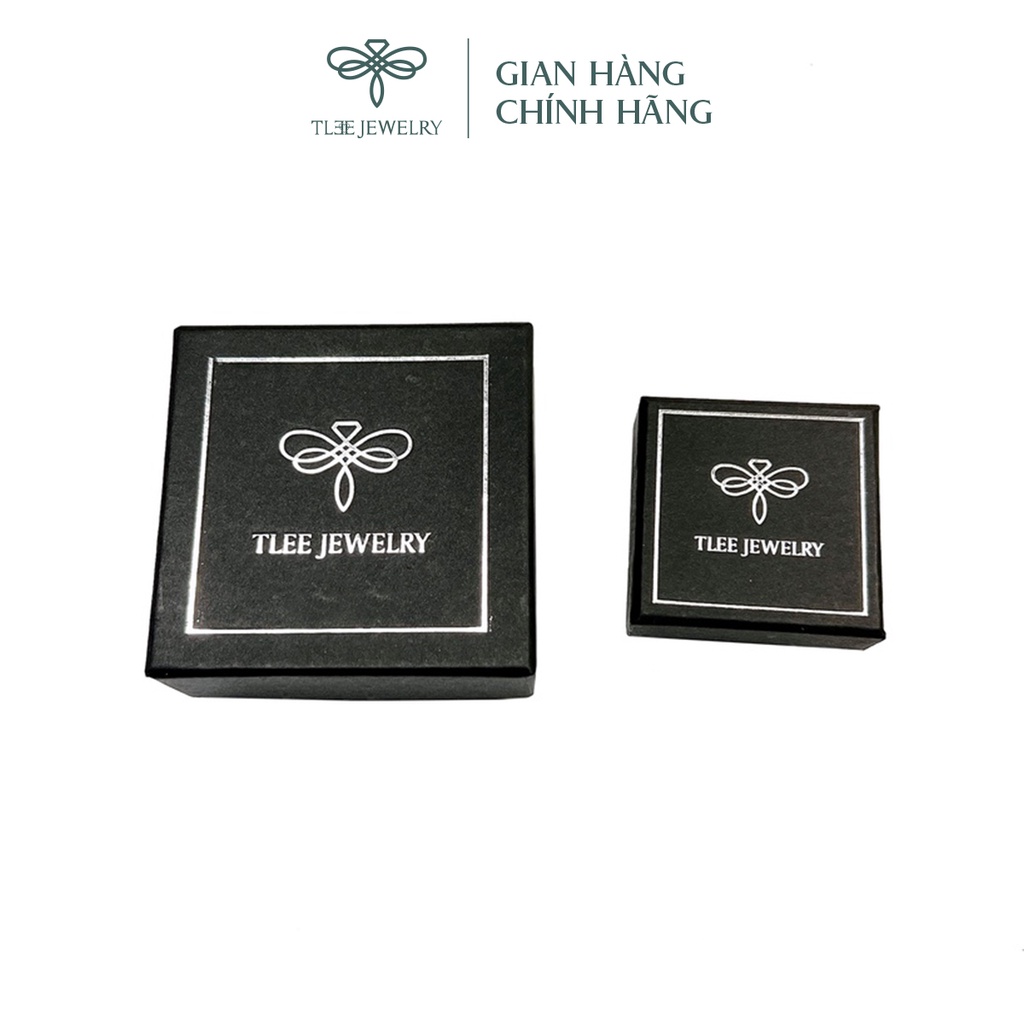 Hộp trang sức TLEE đựng nhẫn bạc, vòng cổ, lắc tay, chân cao cấp NCJ PK002