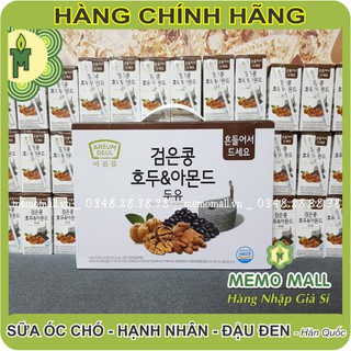 SỮA ÓC CHÓ - HẠNH NHÂN - ĐẬU ĐEN AREUM DEUL HÀN QUỐC