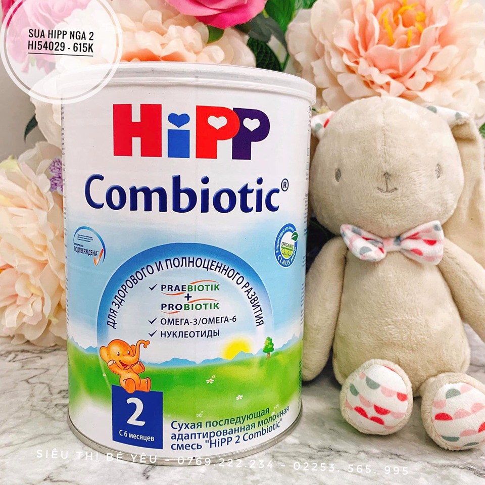 Sữa Hipp hữu cơ 6m+