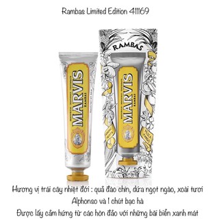 KEM ĐÁNH RĂNG MARVIS LIMITED EDITION 75ML