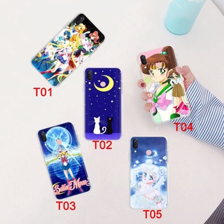 Ốp điện thoại mềm trong suốt in hình thủy thủ mặt trăng 238GT cho Samsung Galaxy A31 51 12 90 A91 A50 A50S A70 A70S A60
