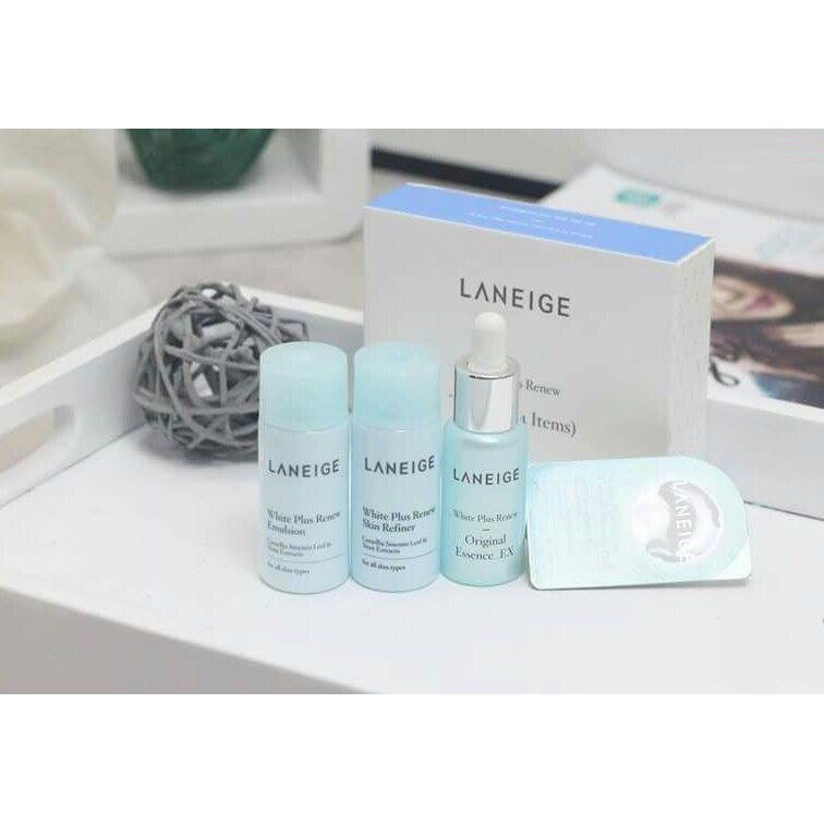 Bộ kit dưỡng trắng da Laneige White Plus Renew Trial Kit ( 4 items ) hp