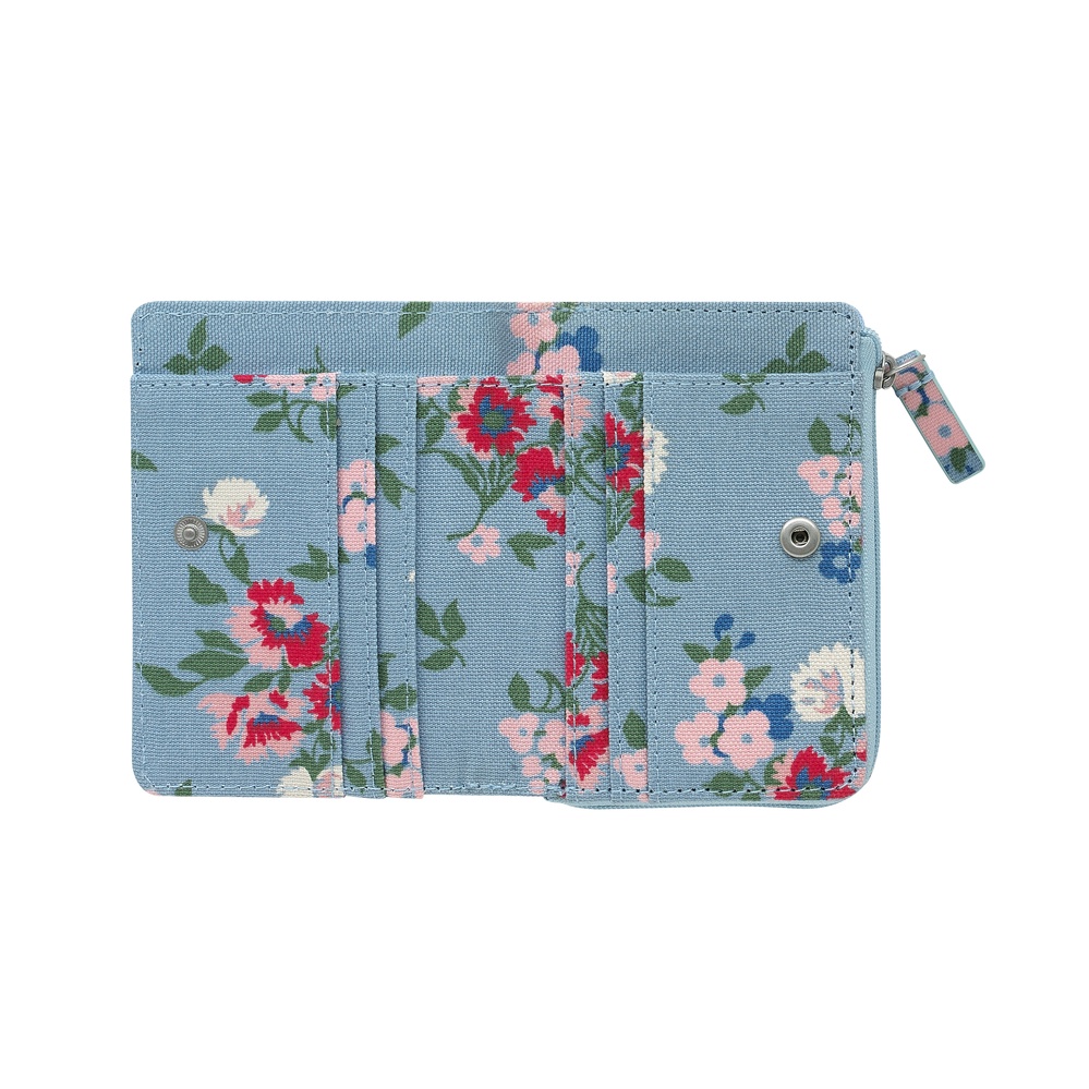 Cath Kidston - Ví cầm tay Slim Pocket Purse Summer Floral -  1002690 - Light Blue