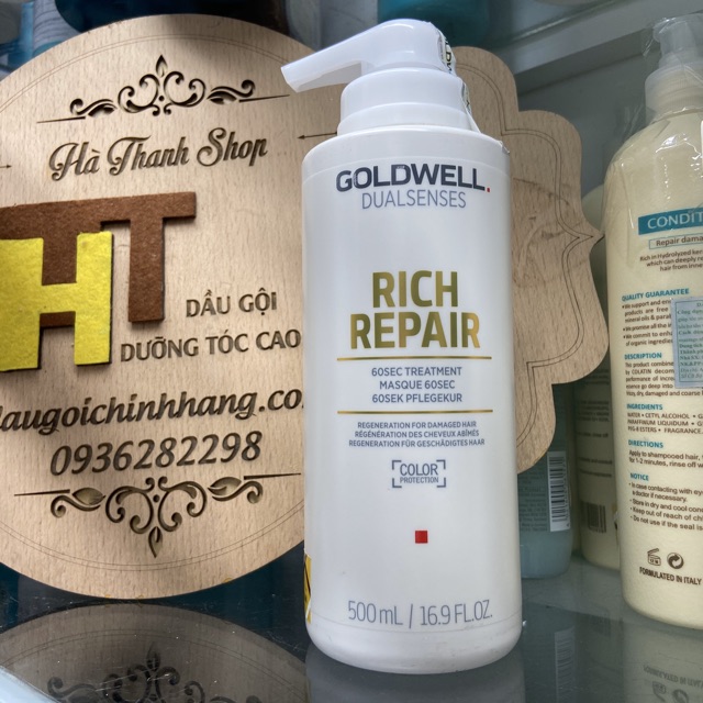 Hấp siêu chữa trị 60s goldwell 200ml &500ml | BigBuy360 - bigbuy360.vn