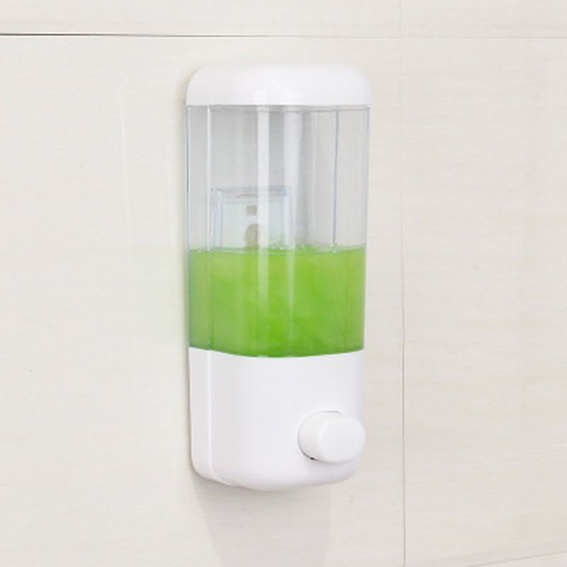 Bình Đựng Xà Phòng Gắn Tường 500ml Tự Dính Tiện Dụng