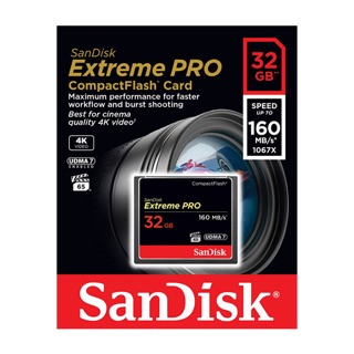 Thẻ Nhớ CompactFlash / CF 32GB Pro 160MB/s - 1067x