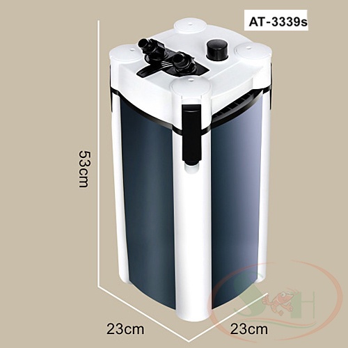 Lọc thùng Atman AT 3338S, 3339S canister filter lọc ngoài bể cá tép thủy sinh
