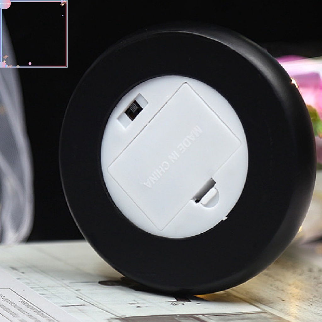 Đèn LED hình hoa hồng giả đế gỗ ổn định trang trí nhà cửa