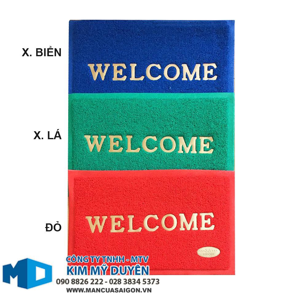 Thảm nhựa Welcome