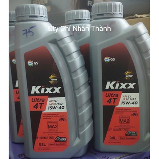 CB4-SEMI- NHỚT KIXX SL CHO XE MÁY