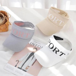 Mũ lưỡi chai nữ mũ nửa đầu thể thao Sport