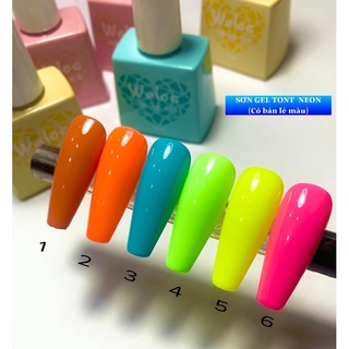 Sơn gel tont neon đậm đặc walog