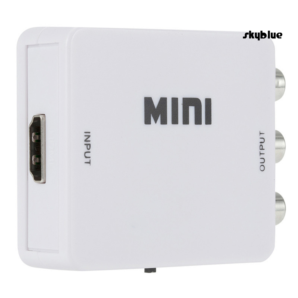 Hộp Chuyển Đổi Mini Full Hd 1080p Hdmi-Compatible Sang Av Rca