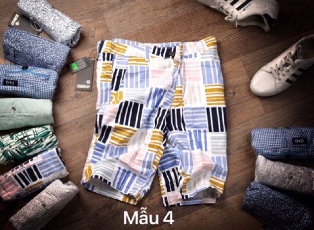 QUẦN SHORT KAKI NAM, Hoạ tiết đẹp chất lượng QN135