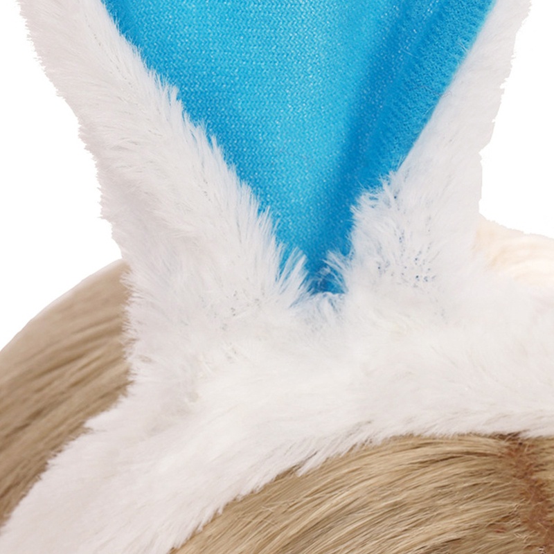 Băng Đô Tai Thỏ Phối Lông Dễ Thương Dành Cho Hóa Trang Giáng Sinh