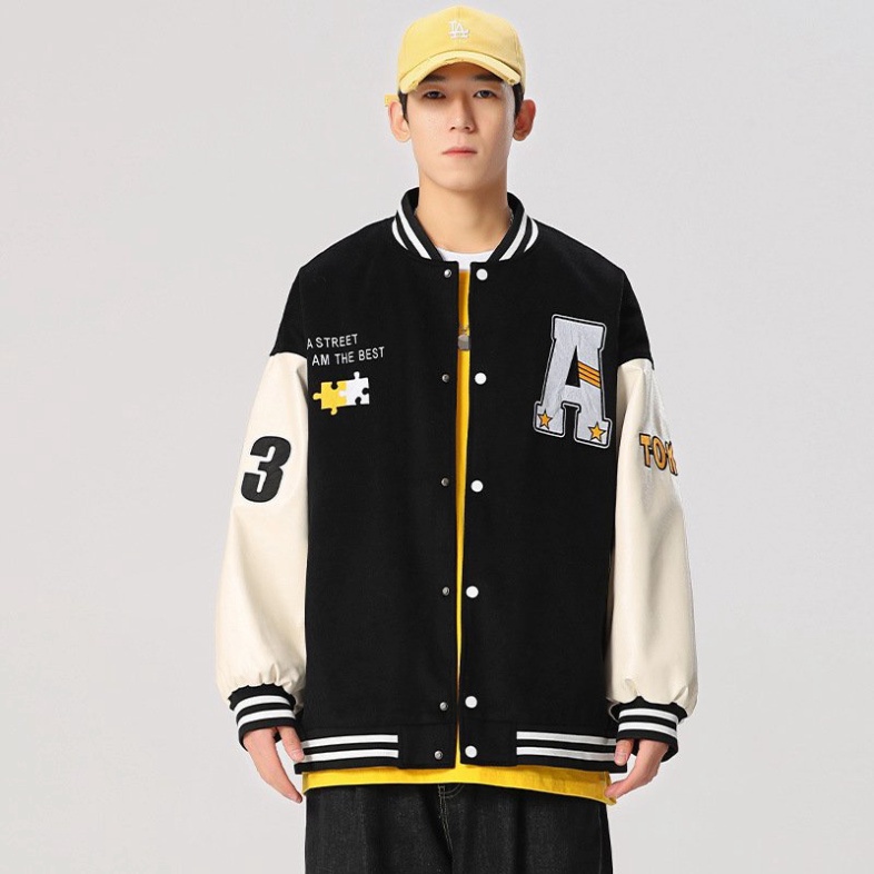Áo Khoác Nam Nữ Bomber NEW YORK , hot trend MLB NY LadyStore Full Bill MLB , làm bằng chất nỉ bông cotton 2 lớp cao cấp