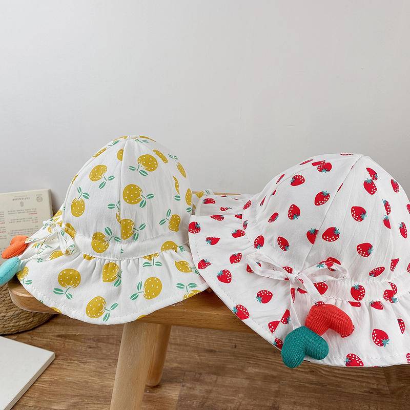 Nón Tai Bèo Chống Gió Thời Trang Xuân Hè Cho Bé Gái 1-4 Tuổi